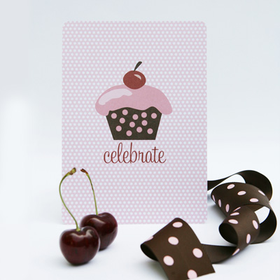 cupcake party invitations