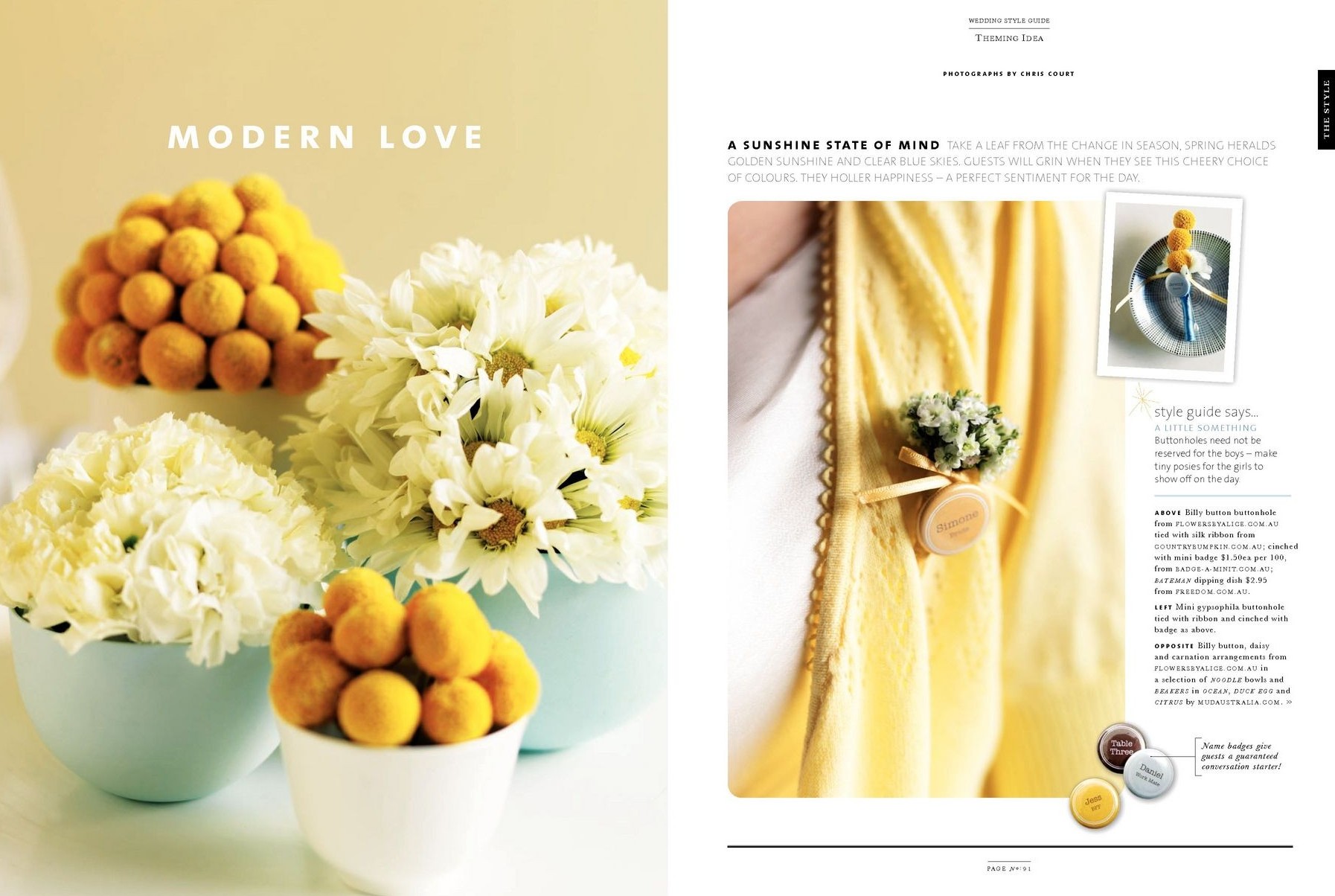 wedding invitations yellow