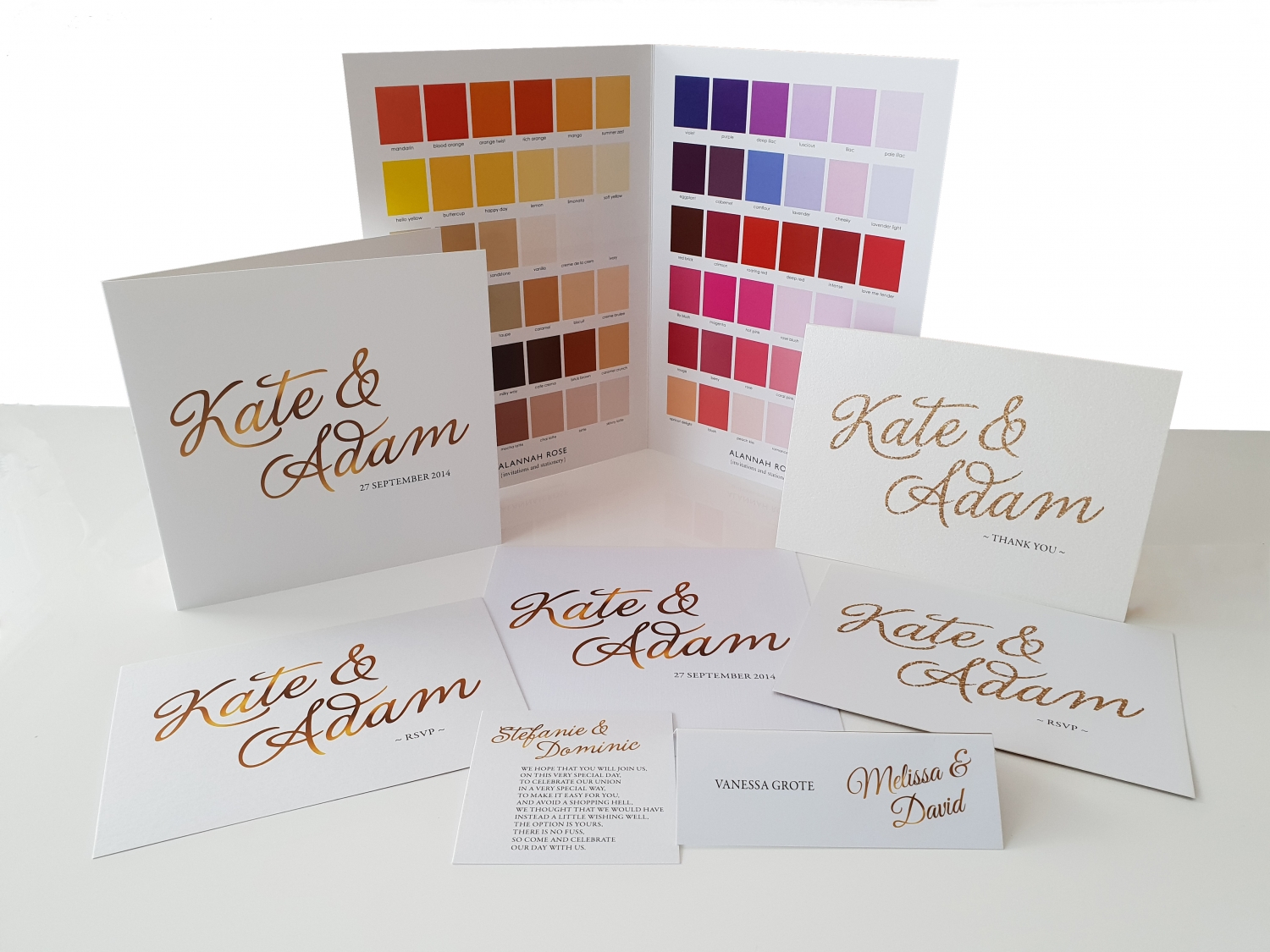 invitation sample pack