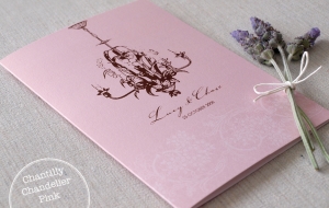 Chantilly Chandelier Pink