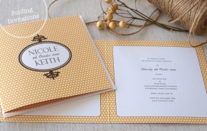 folding invitations