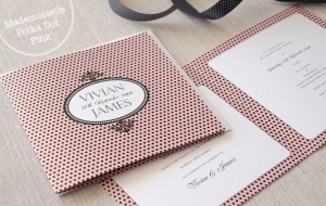 Mademoiselle Polka Dot Pink