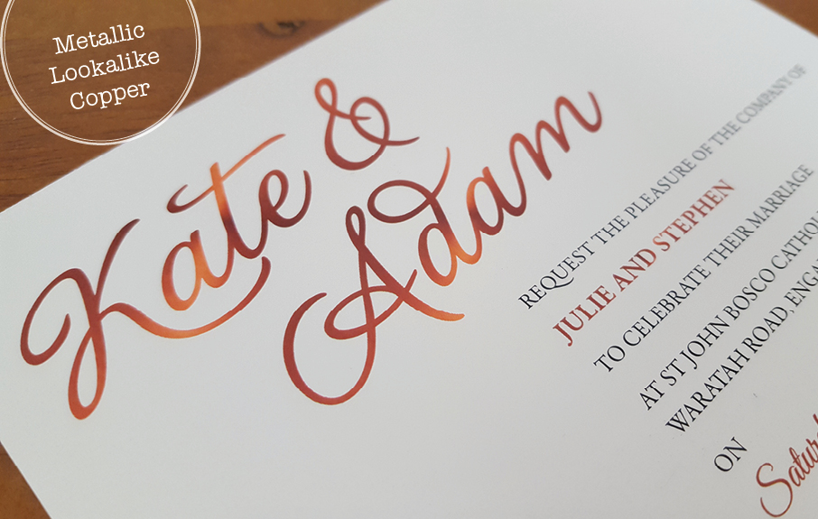 Metallic Lookalike Copper