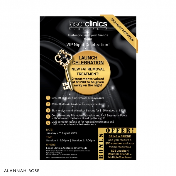 VIP Launch Celebration Invitation