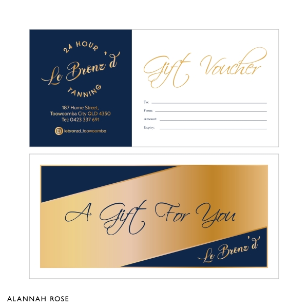 Product Image_Le Bronzd_0012 DL Gift Voucher and DL Envelopes