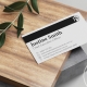 Single-sided Business Card