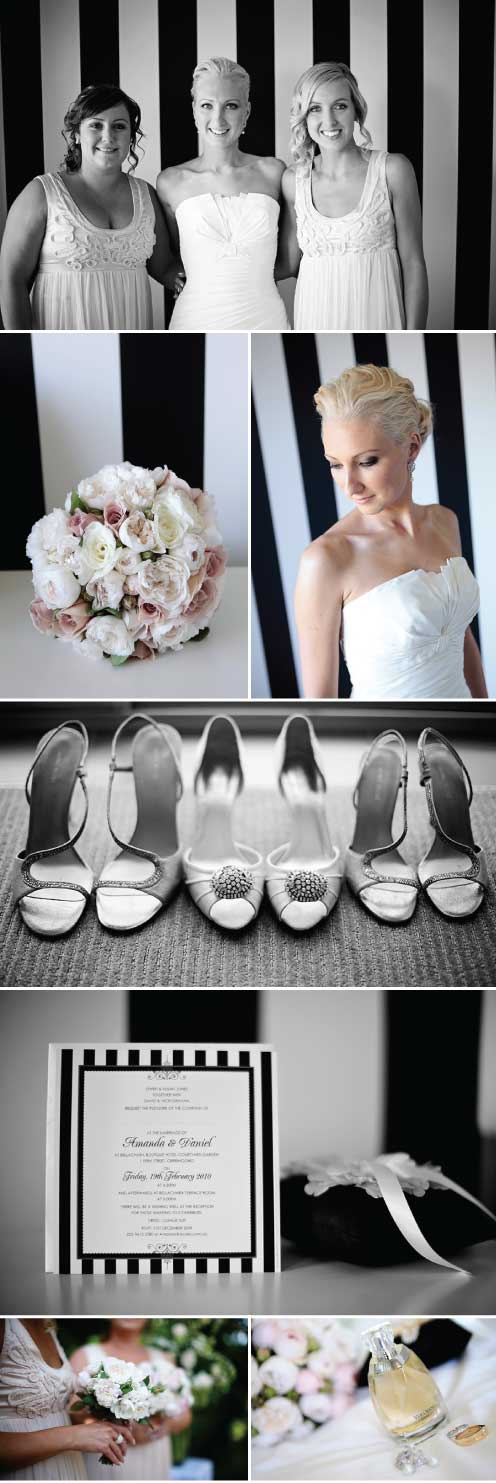 black and white wedding invitations