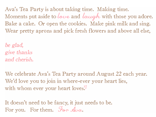 ava's tea party