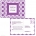 Box Retro RSVP Postcard