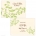 Lime Garden Soiree Save the Date Card