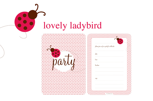 ladybird party invitations ladybug