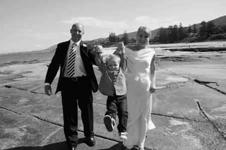 black and white wedding invitations