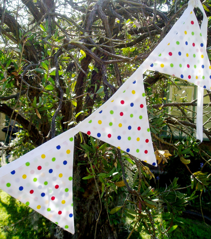 circus party bunting