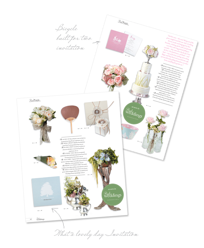 real weddings magazine winter 2010 wedding invitations