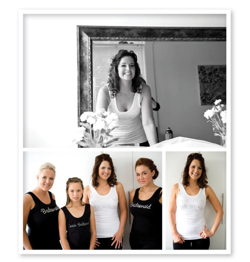 black and white wedding theme