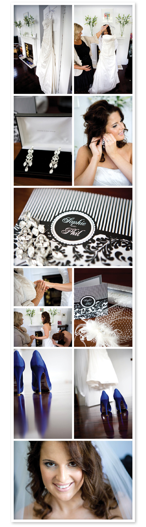 black and white wedding invitations