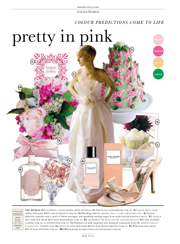 wedding style guide editorial