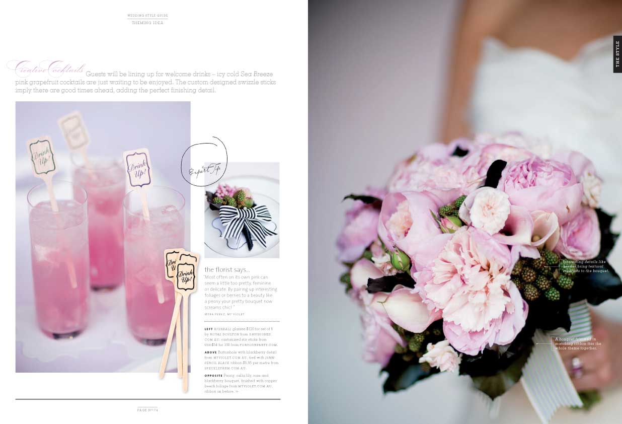 sweet shop wedding invitations, pink black and white wedding invitations